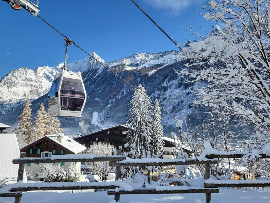 Happy Moose - Cosy Mont Blanc View Apartment Chamonix Exterior photo
